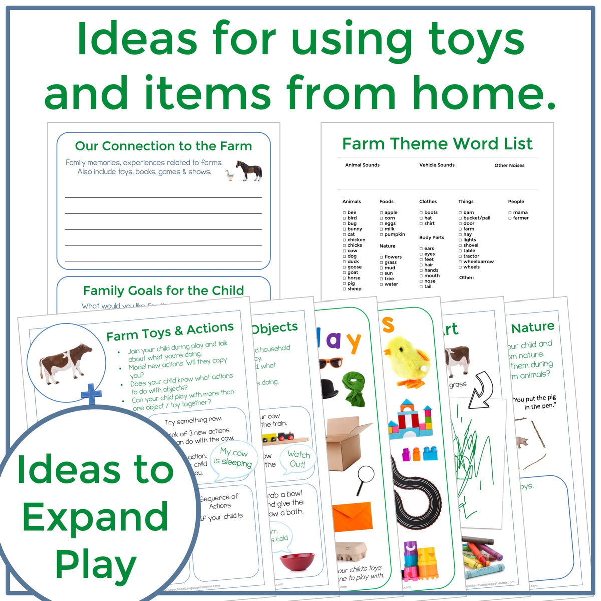Farm Theme Games and Activities