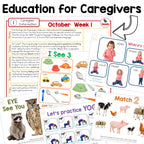 October Early Intervention Activities