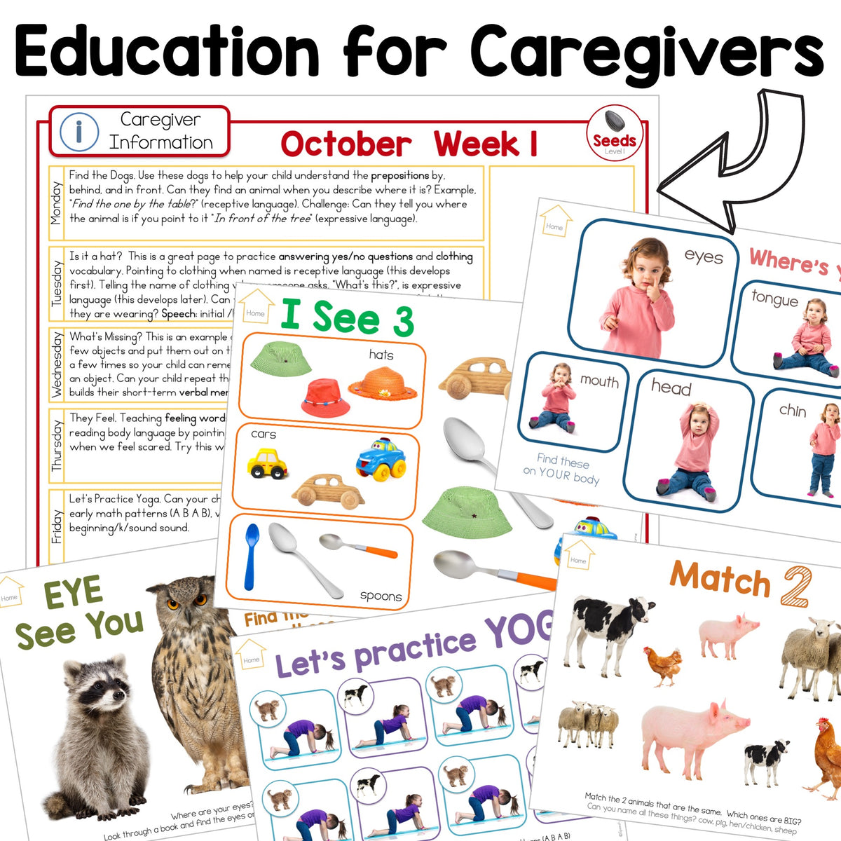 October Early Intervention Activities