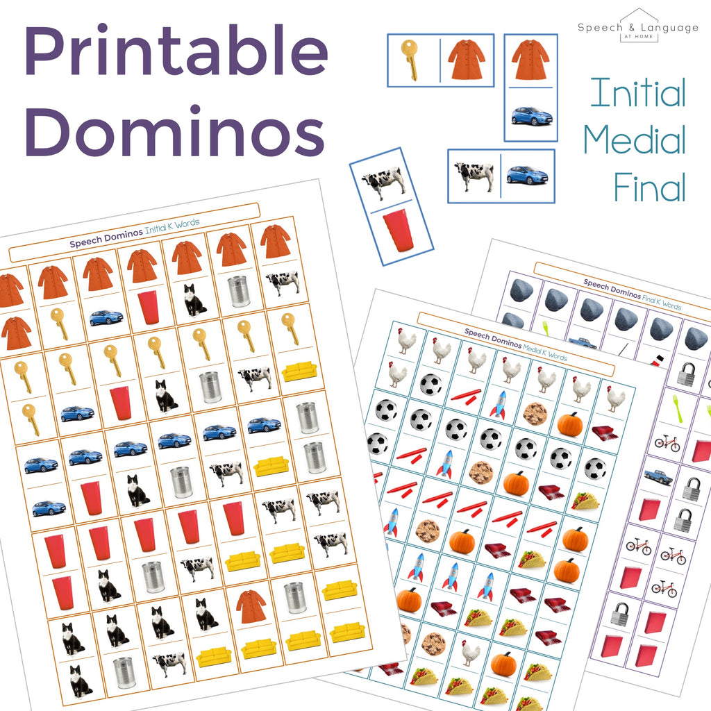 K Articulation Dominoes