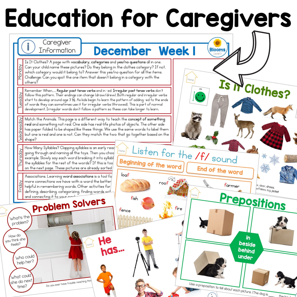 Winter Preschool Speech Therapy Activities