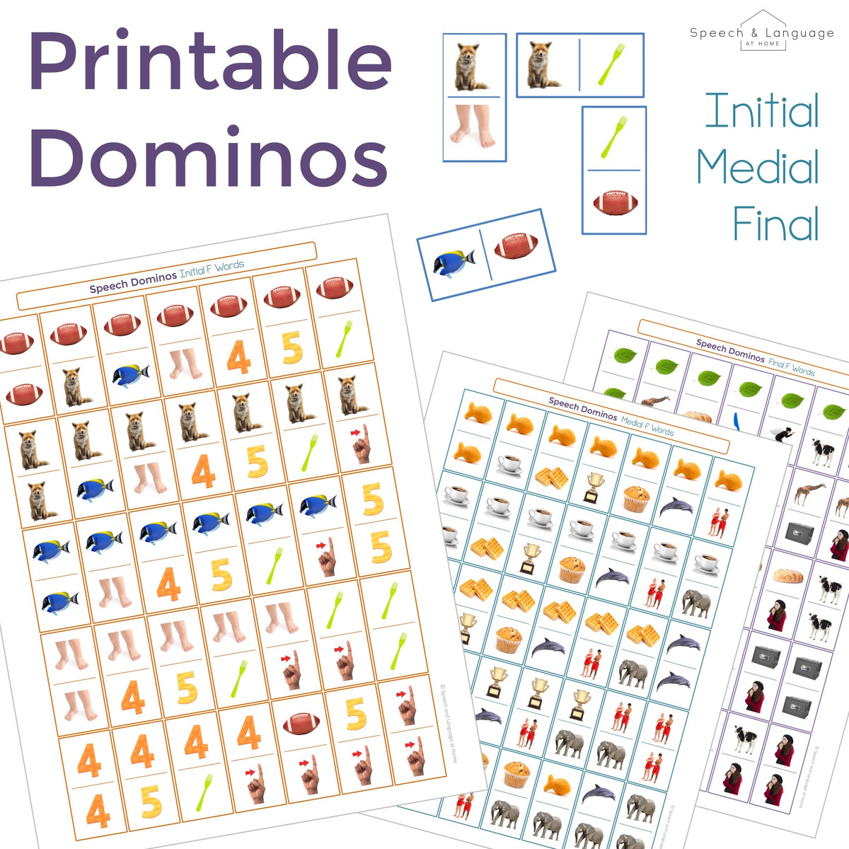 F Articulation Dominoes