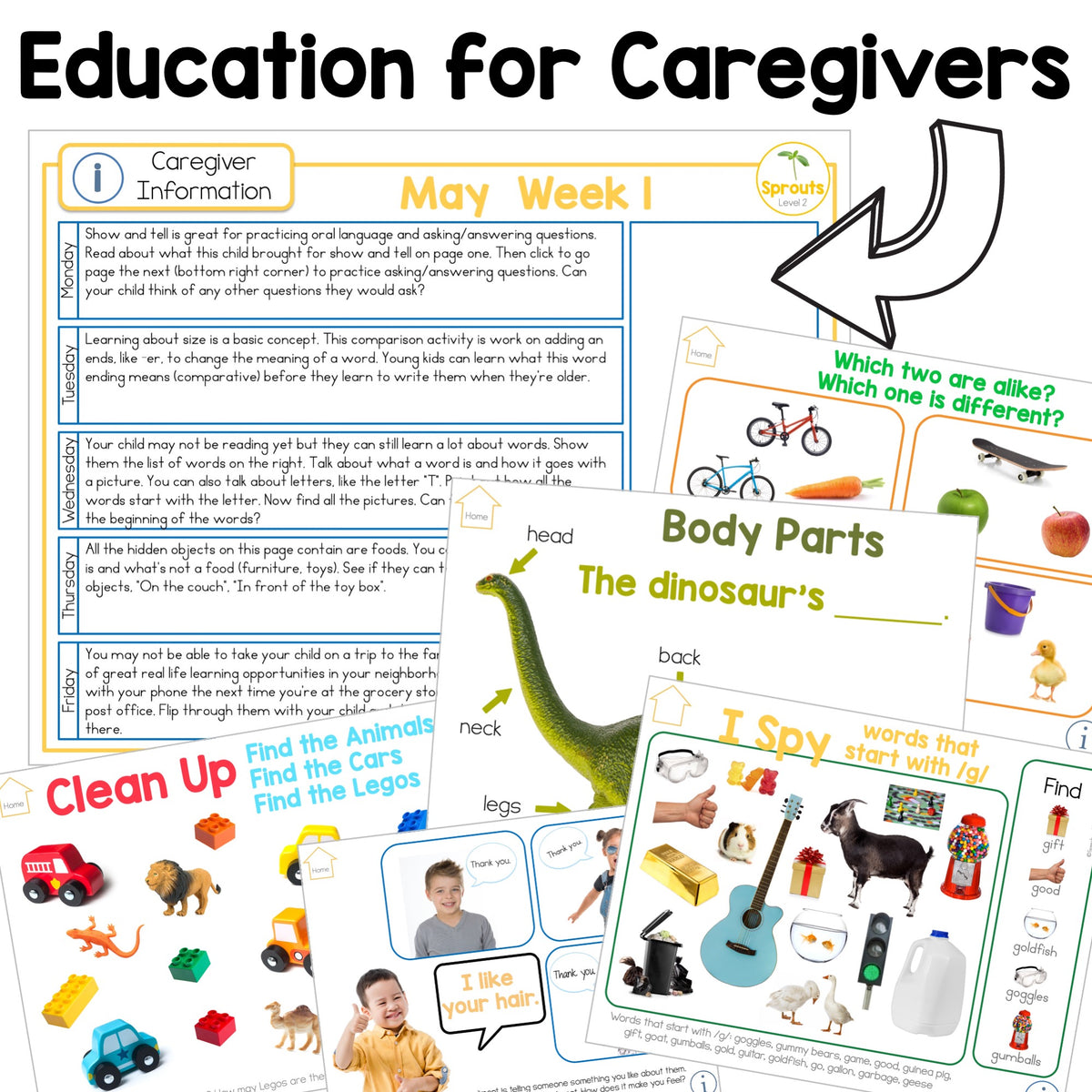 Spring Preschool Speech Therapy Activities