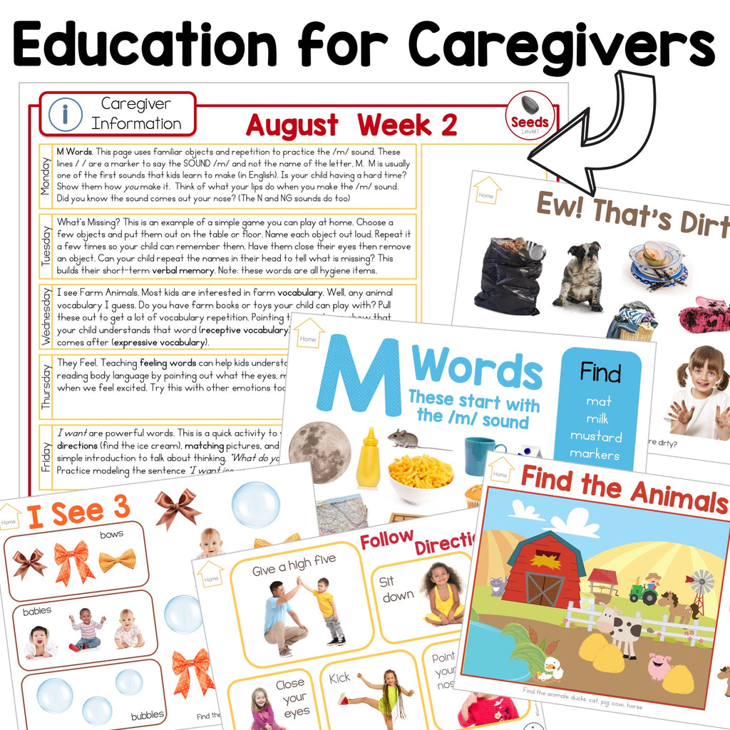 August Early Intervention Activities