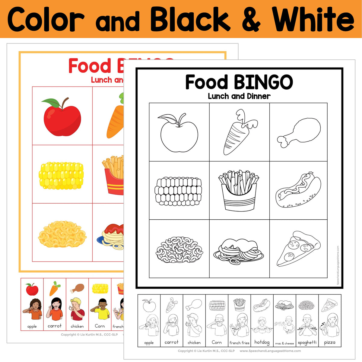 Fall Sign and Play Bingo Bundle