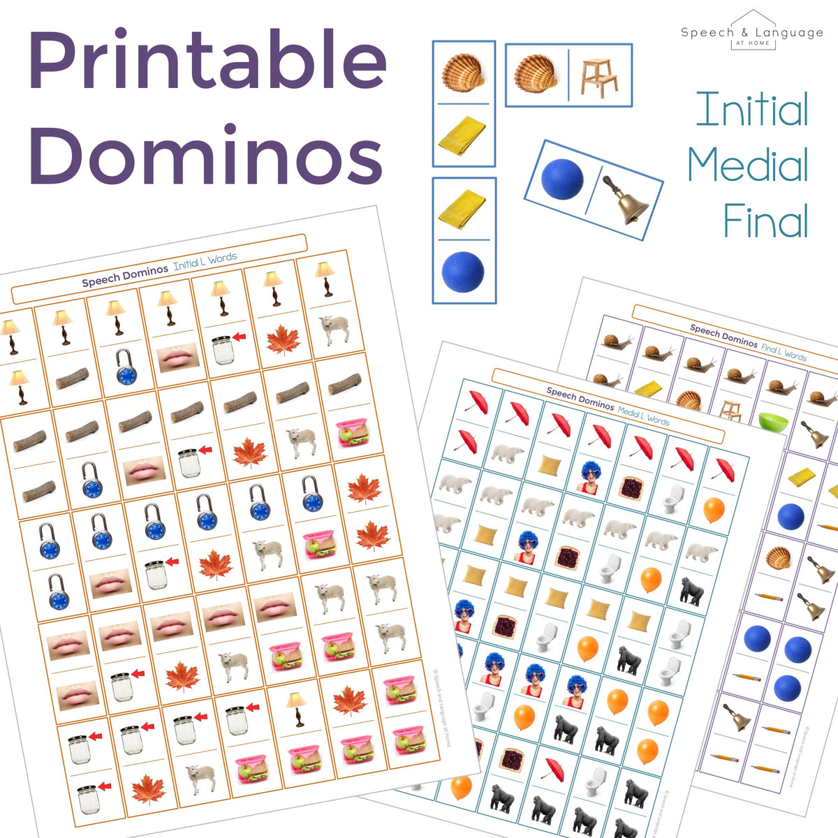 L Articulation Dominoes
