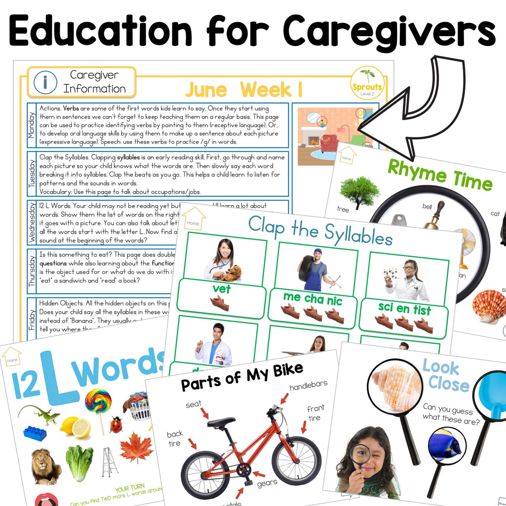 Summer Preschool Speech Therapy Activities
