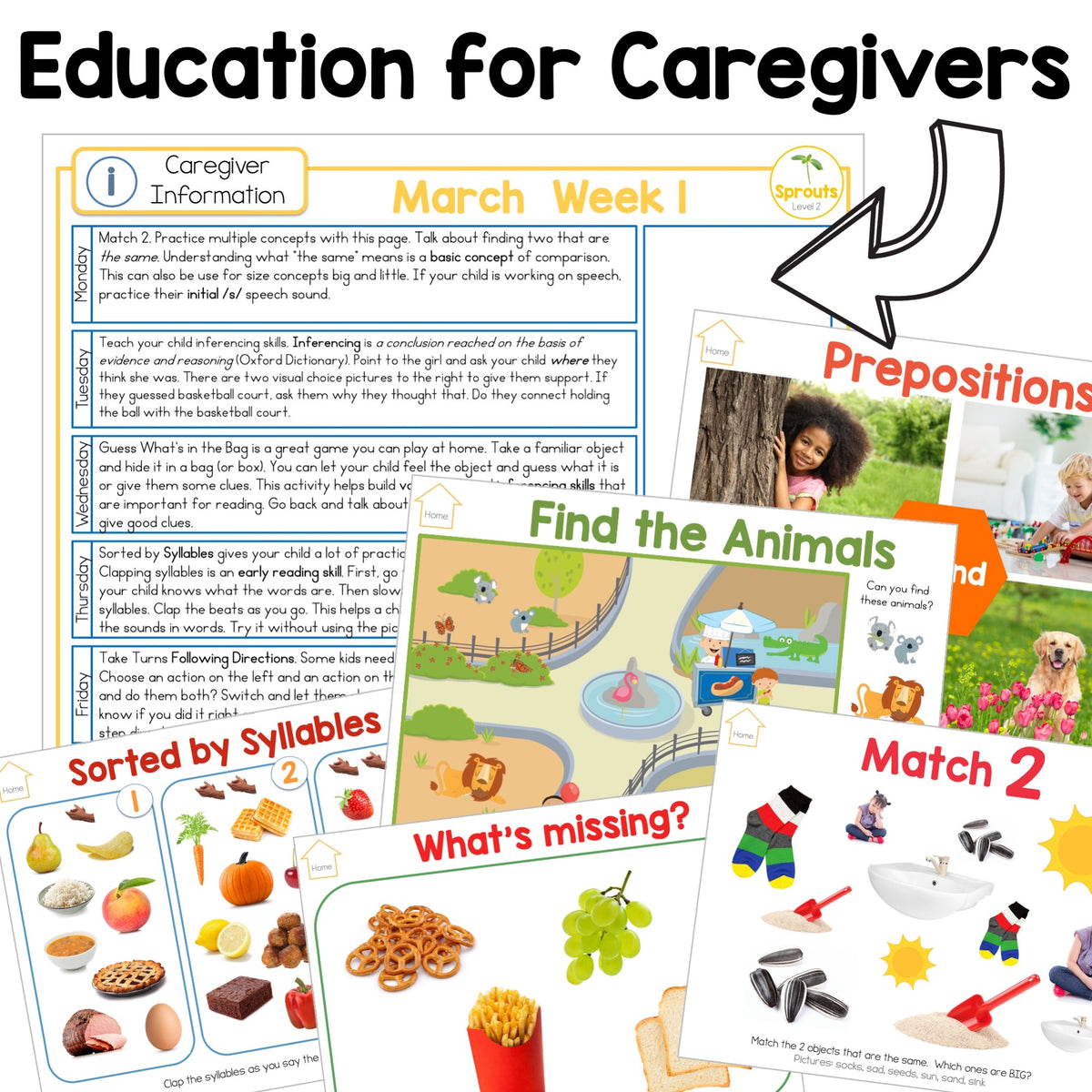 March Preschool Activities