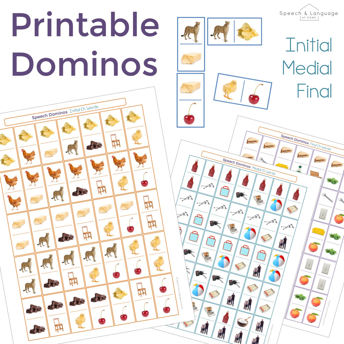 Ch Articulation Dominoes