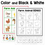 Farm Sign and Say Bingo