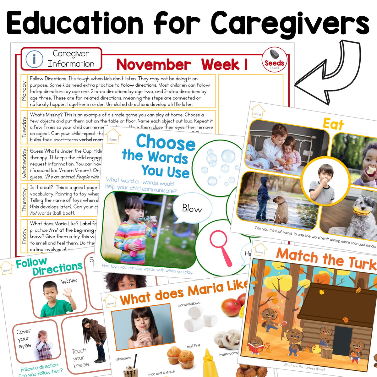 November Early Intervention Activities
