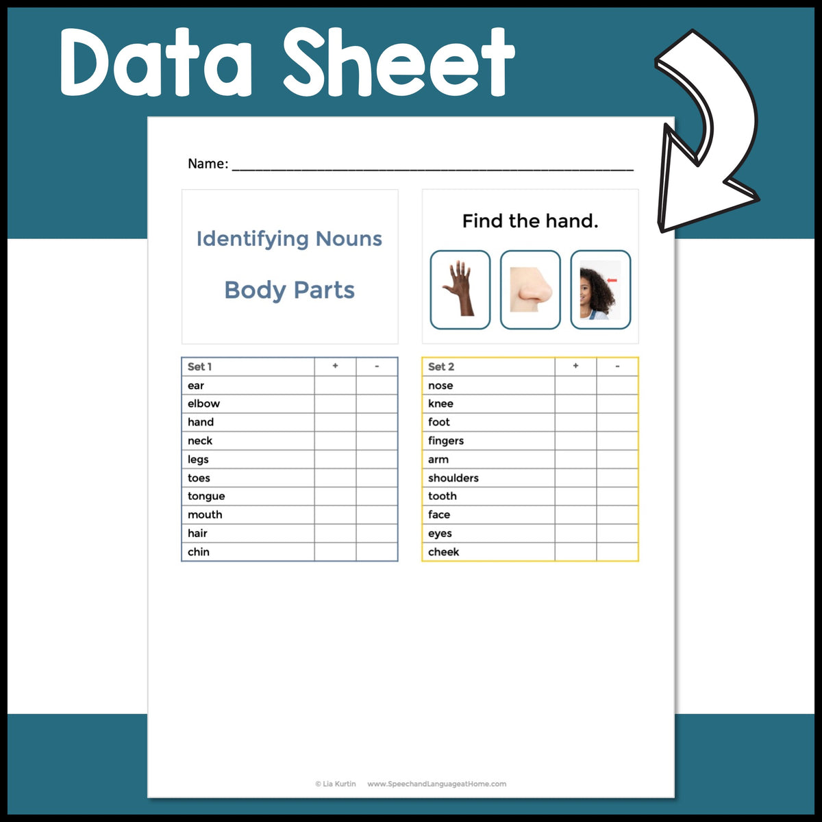 Identify Body Parts