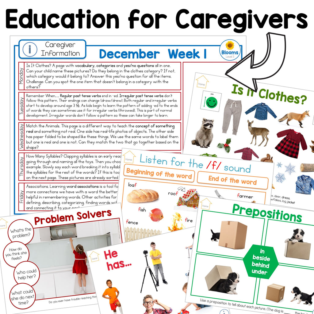 Winter Kindergarten Speech Therapy Activities