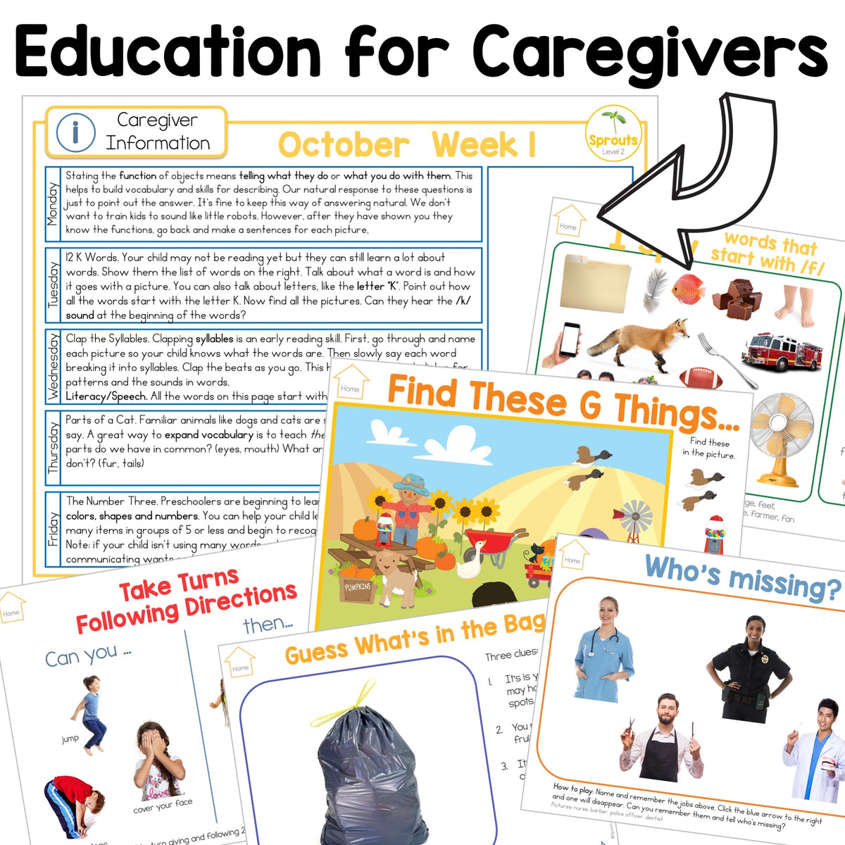 October Preschool Activities