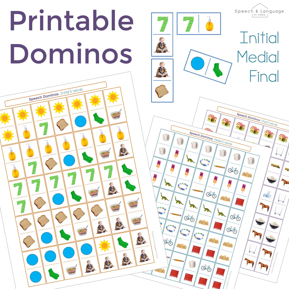 S Articulation Dominoes