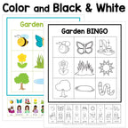 Garden Sign and Say Bingo