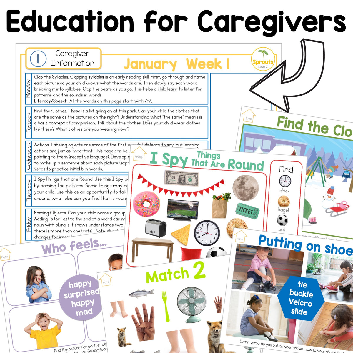 January Preschool Activities
