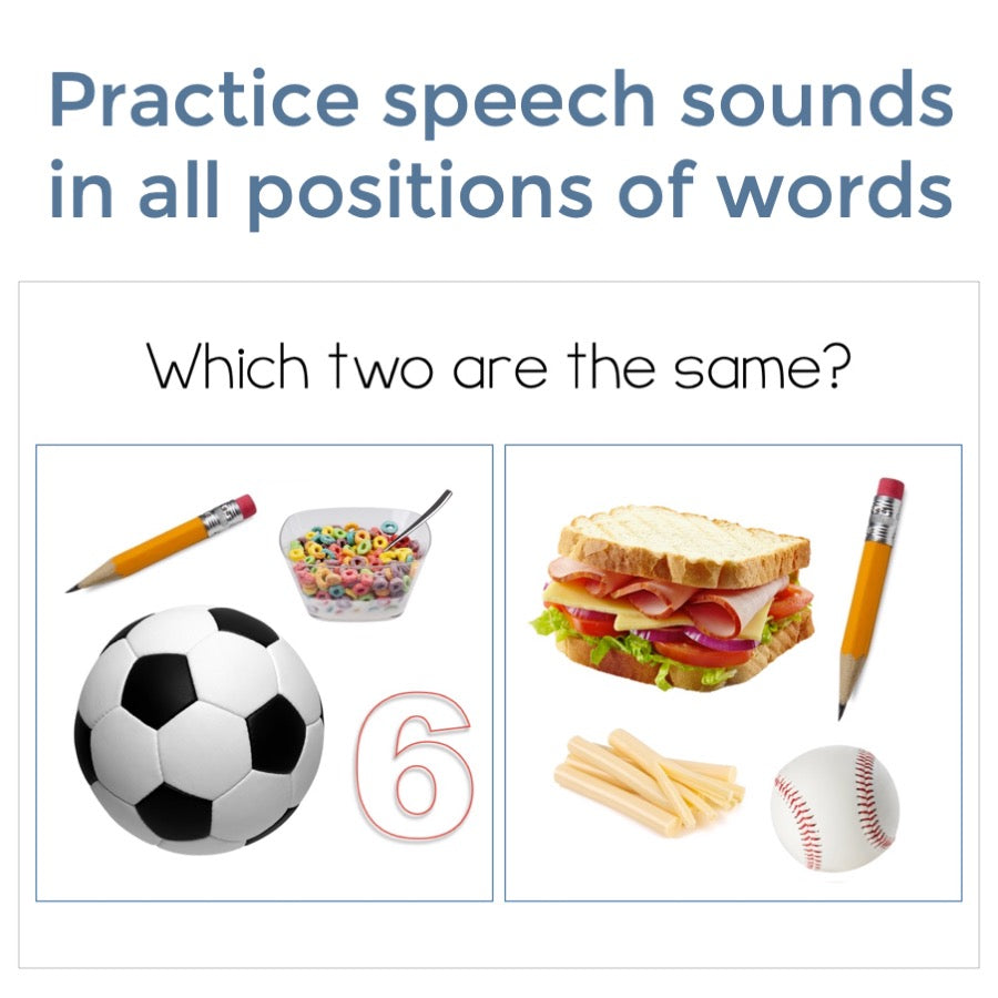S and Z Articulation Game Find It Fast