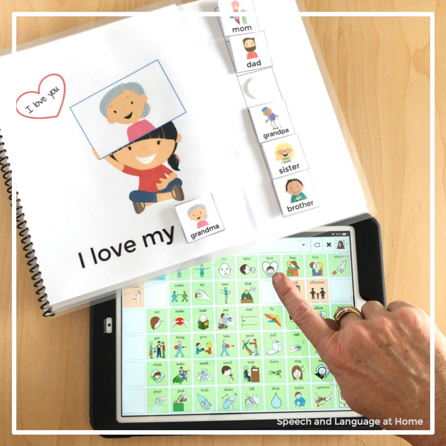 I Love My Family Interactive Book