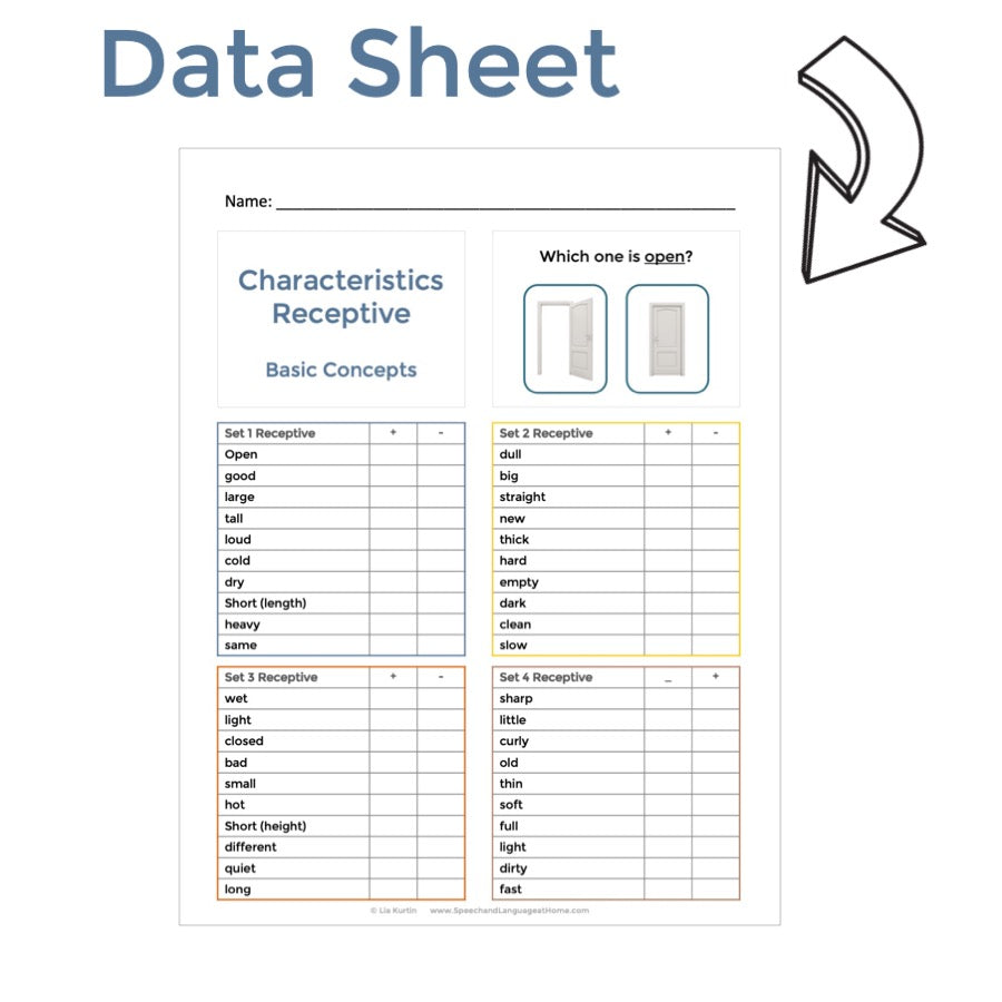 Basic Concept Characteristics Task Cards