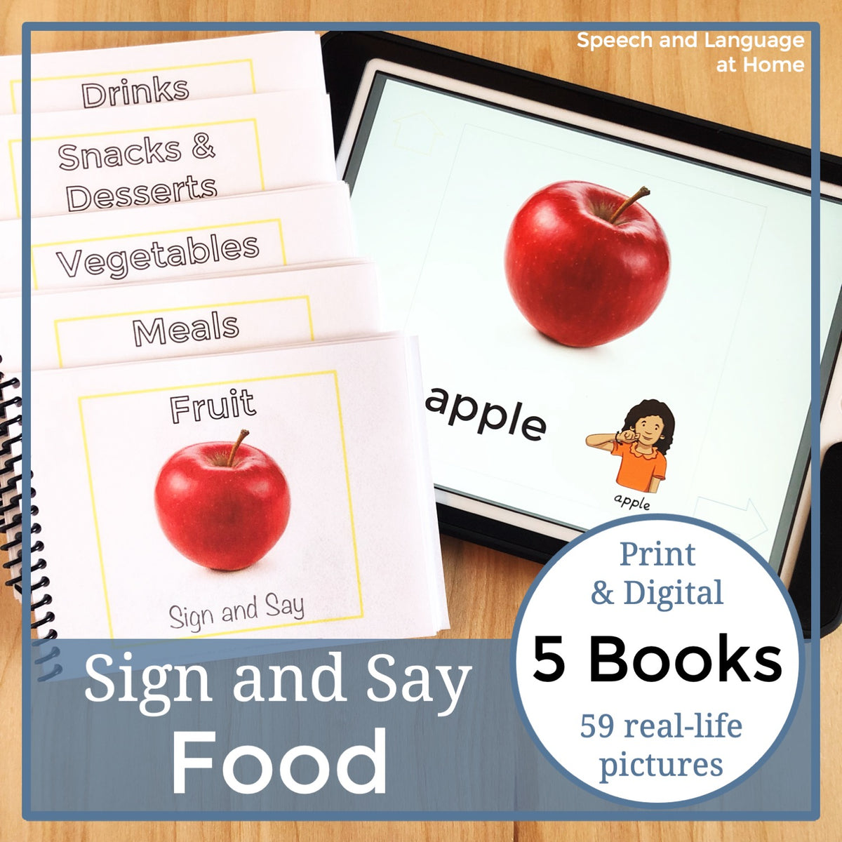 Food Sign and Say