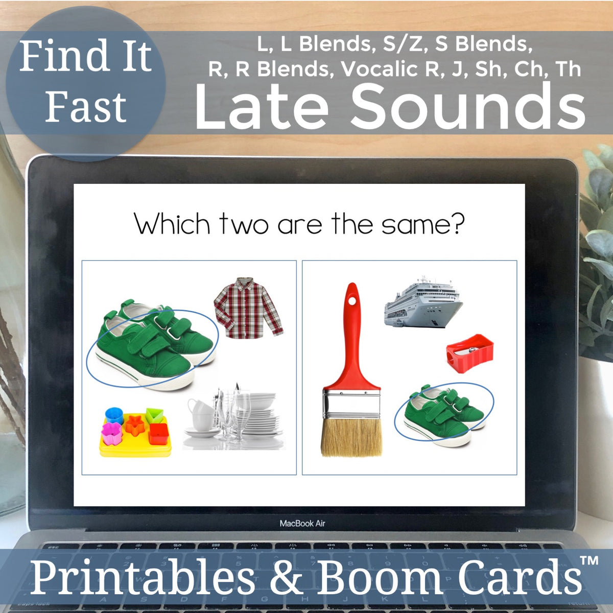 Find It Fast Articulation Late Sounds