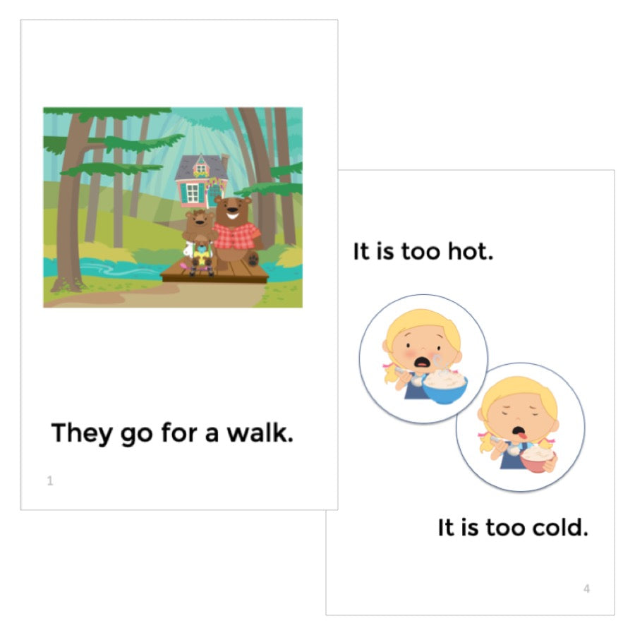 Goldilocks and The Three Bears Early Reader