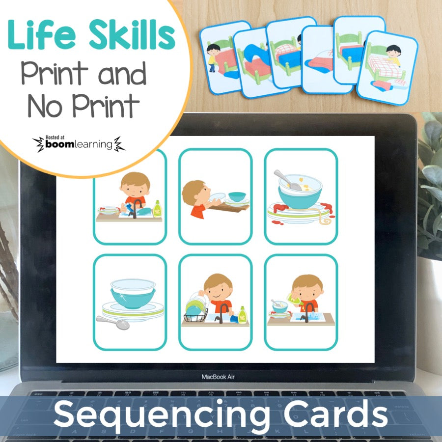 Life Skills Sequencing Cards