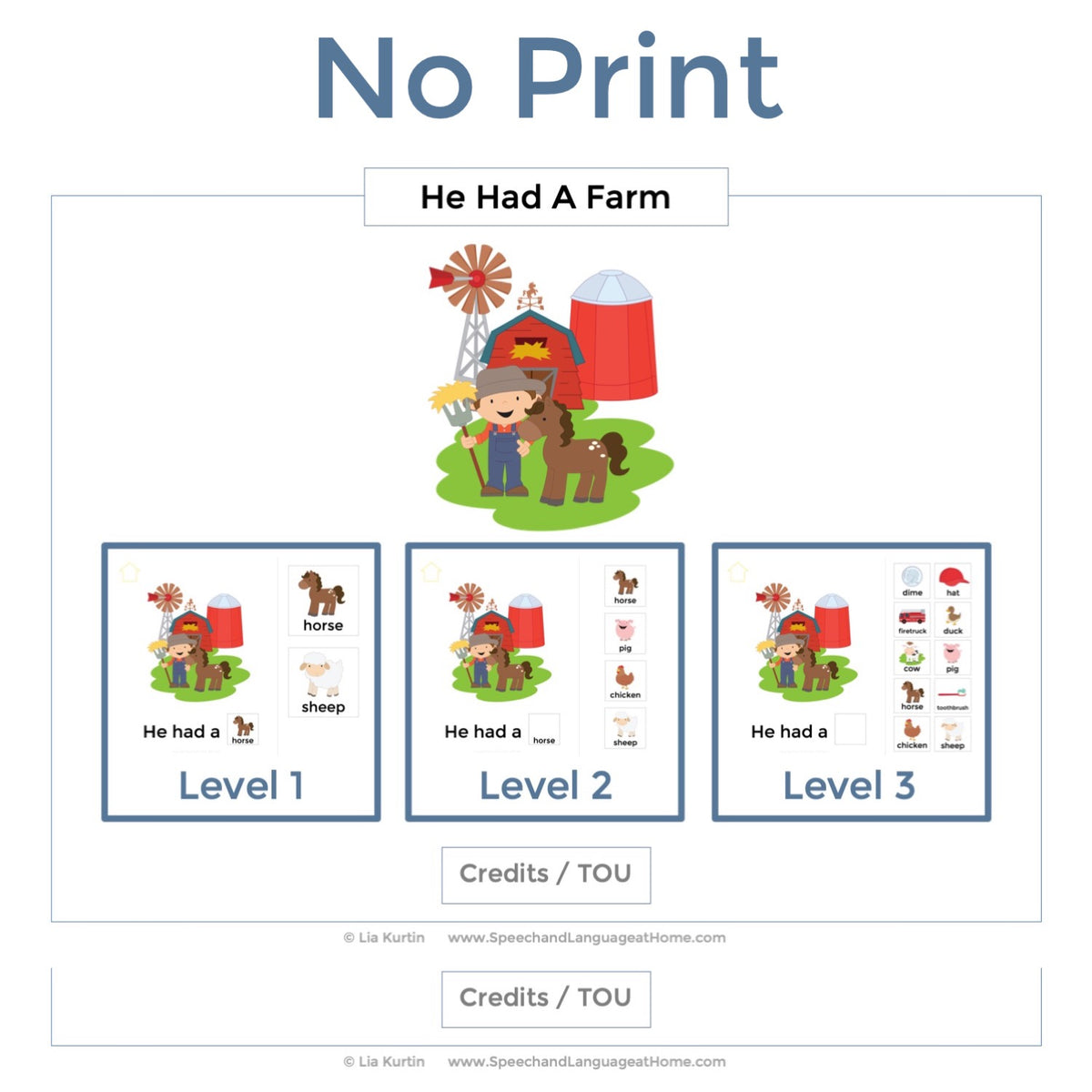 He Had A Farm Digital
