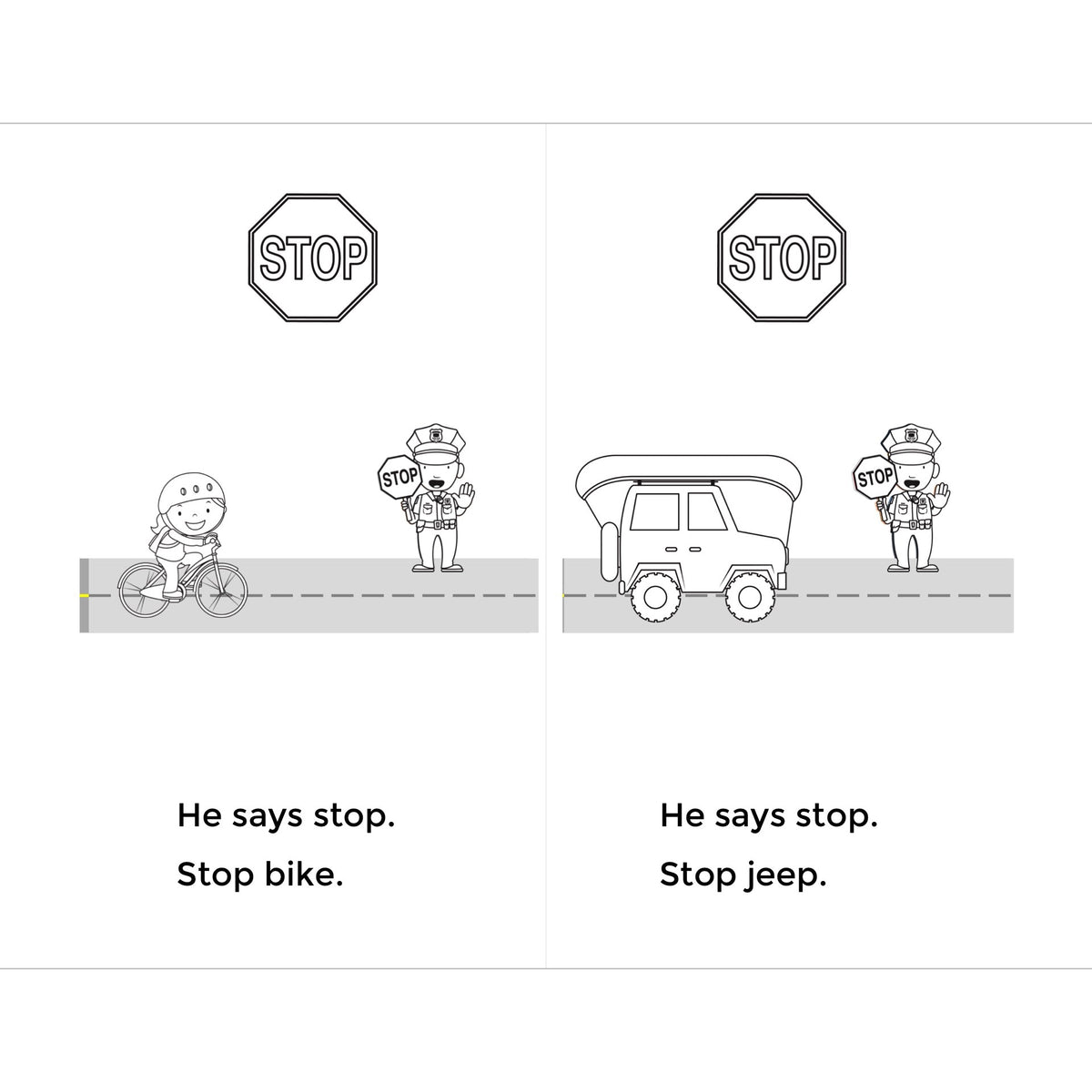 Stop Core Word Book