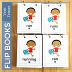 Expanding Utterances Verbs Flip Books