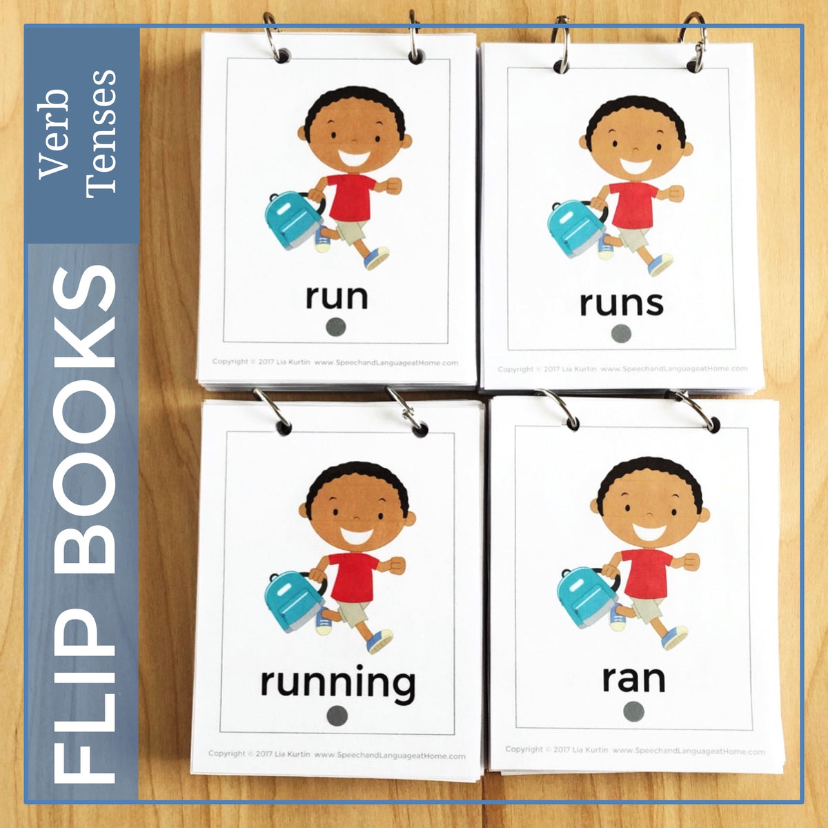 Expanding Utterances Verbs Flip Books