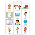 Visual Schedule Picture Cards for Home and School
