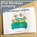 5 Monkeys Jumpking Interactive Book