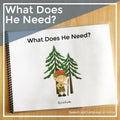 What Does He Need Interactive Book