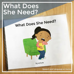 What Does She Need Interactive Book