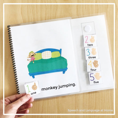 5 Monkeys Jumpking Interactive Book