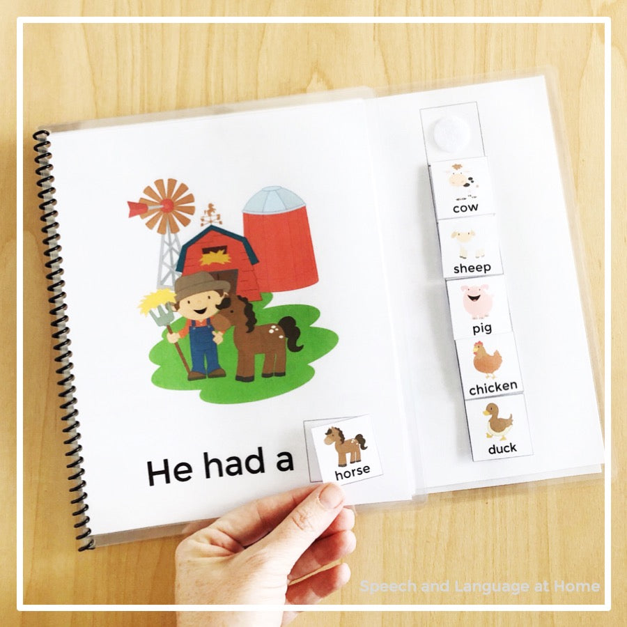 He Had A Farm Interactive Book