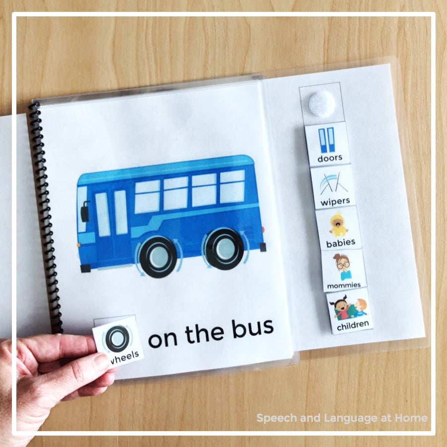 The Wheels On The Bus Interactive Book