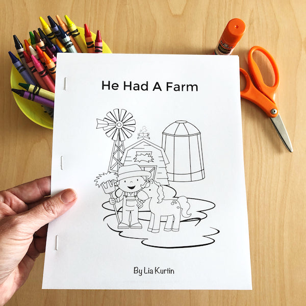 He Had A Farm Interactive Book