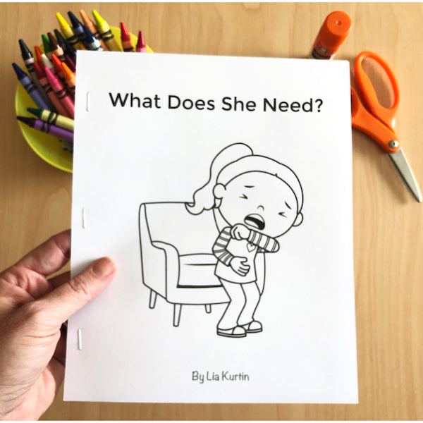What Does She Need Interactive Book