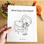 What Does She Need Interactive Book
